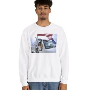 Trump Garbage Truck Crewneck Sweatshirt US