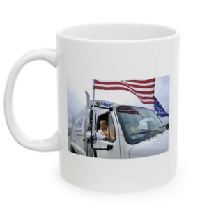 Trump Garbage Truck Mug