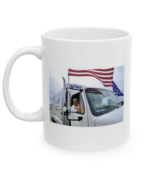 Trump Garbage Truck Mug