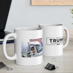 Trump Garbage Truck Mug US