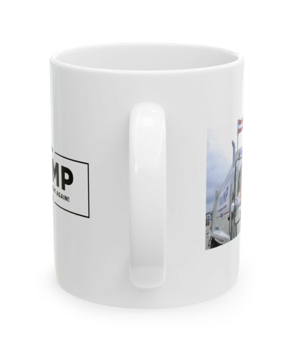 Trump Garbage Truck Mug USA