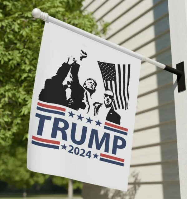 Trump Garden & House Banner, Vote 4 Trump, Trump Gifts, Trump Supporter, Republican, Conservative Banner, Patriotic Banner3