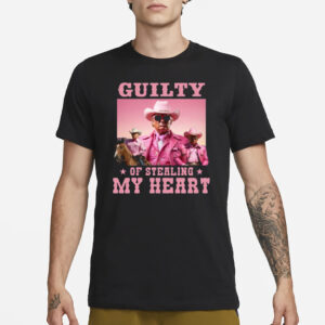 Trump Guilty Of Stealing My Heart Shirt Funny Pink Trump Shirt Trump 2024 Shirts2