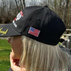 Trump Hat Make American Great Again 2024 MAGA Cap Trump autograph Cap American Flag Trump Hat Trump Supporter Black Trump Cap MAGA 2024 Hat2