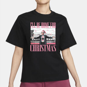 Trump I'll Be Home for Christmas, Christmas Republican t-shirt2