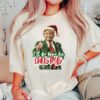 Trump I'll Be Home for Christmas Shirt, Humorous Trump Christmas T-Shirt, Christmas Republican Sweater, Christmas Santa Trump Shirt