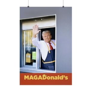 Trump MAGADonald’s Posters