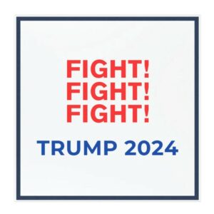 Trump Magnet, Trump 2024, Fight Fight Fight, Pro Trump, Pro America Car Magnet1