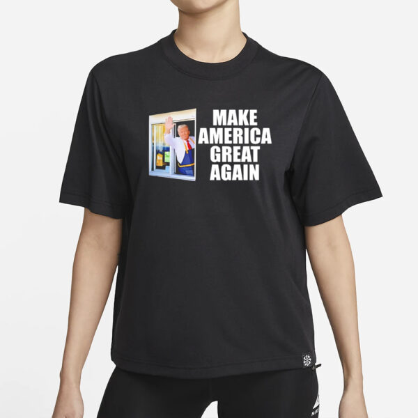 Trump Mcdonald’s make America great again 2024 shirt1