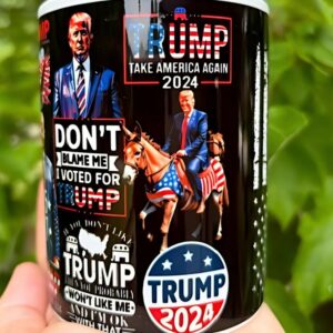 Trump Mug, 15 oz Trump Coffee Mug, Handmade Trump Mug, Trump Supporter Gift, Trump Slogans Mug, Dad Trump Mug, Republican Coffee Cup2