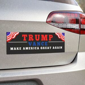 Trump Republican Car Magnet, Patriotic Magnet, Political Bumper Sticker, Conservative Gift, Trump 2024 Decal, Republican Party Gift1