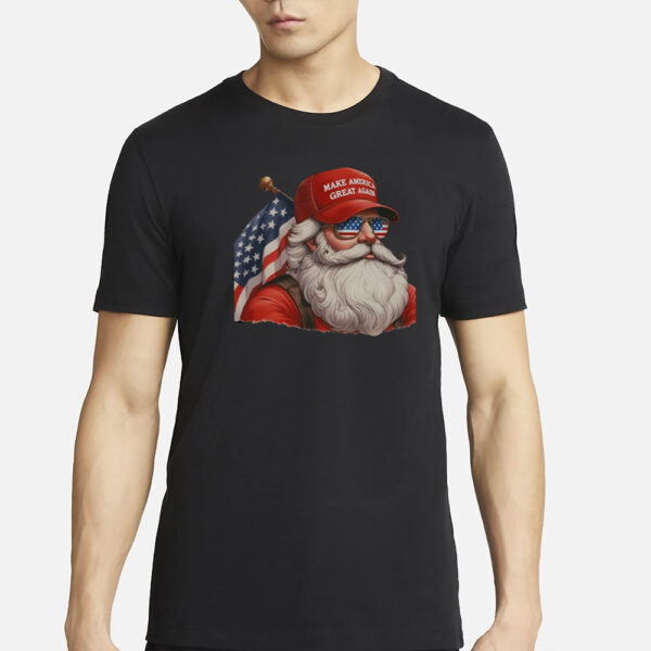 Trump Santa Make America Great Sweatshirt, Santa Trump T- Shirts