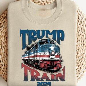 Trump Train 2024, Trump Sweatshirt, Donald Trump Shirt, American Sweatshirt, USA Sweatshirt, USA Shirt, Trump President, Political Shirt3