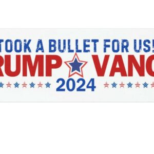 Trump Vance 2024 Car Magnet, Trump Vance Bumper Sticker