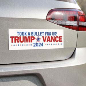 Trump Vance 2024 Car Magnet, Trump Vance Bumper Sticker2