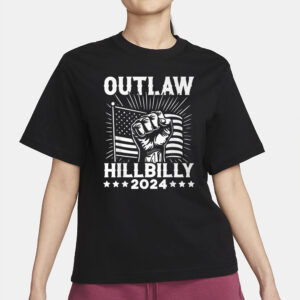 Trump Vance 2024 Donald Trump JD Vance Outlaw Hillbilly T-Shirt2