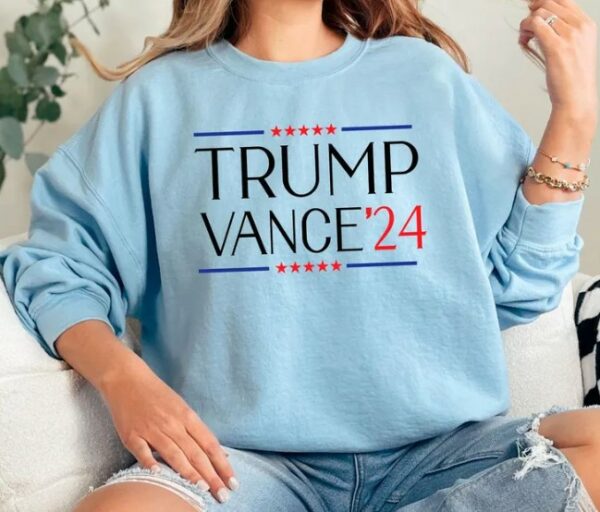 Trump Vance 2024 Election Sweatshirt - Vice President Hoodie - Trump Fight Sweater - Donald Trump Gift - Patriot Patriotic Hoodie