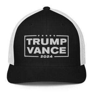 Trump Vance 2024 Flexfit Trucker Hat3