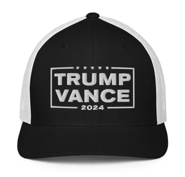 Trump Vance 2024 Flexfit Trucker Hat3