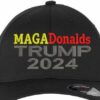 Trump Vance 2024 MAGADonalds Embroidered Hat Flex Fit or Adjustable