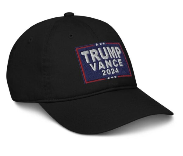 Trump Vance 2024 Organic Cotton Hat Eco-Friendly Political Cap Make America Great Again1