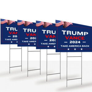 Trump Vance 2024 ,Patriotic Lawn Yand Sign