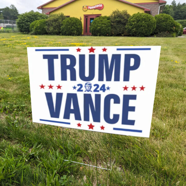 Trump Vance 2024 ,Presidential Election 2024, Donald Trump Lawn Sign, Trump Vance Yard Sign1