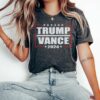 Trump Vance 2024 Shirt President Donald Trump JD Vance VP Vice President Shirt Trump 2024 Tshirt for Trump Supporter Women Men