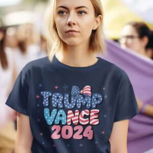 Trump Vance 2024 Shirt, Trump Shirt, 2024 Election Tee, Republican Women's Shirt, Trump Vance Shirt, Donald Trump Shirt, MAGA Shirt2