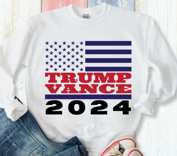 Trump Vance 2024 Shirt, Trump Vance Sweatshirt, Trump Vance Hoodie, Donald Trump Tee, Trump Gifts, Trump VP Tshirt, Trump 2024 T-shirt