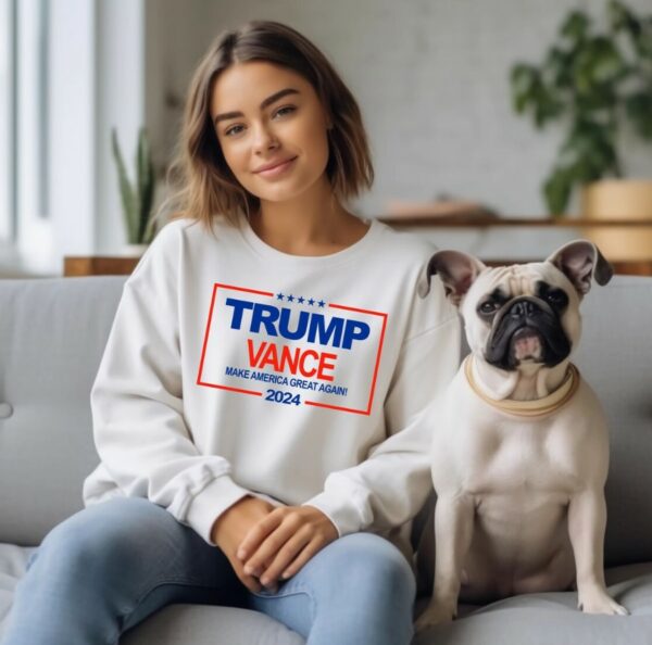 Trump Vance 2024 Sweatshirt, Make America Great Again Hoodie, Vice President Long Sleeve,Fight Fight Fight,Vote for Trump Shirt,Election Day2