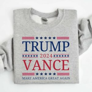 Trump Vance 2024 Sweatshirt, President Trump, Republican Sweatshirt, Trump Supporter Hoodie, VP Vance 24 Sweatshirt, Donald Trump Sweatshirt1