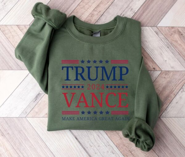 Trump Vance 2024 Sweatshirt, President Trump, Republican Sweatshirt, Trump Supporter Hoodie, VP Vance 24 Sweatshirt, Donald Trump Sweatshirt3