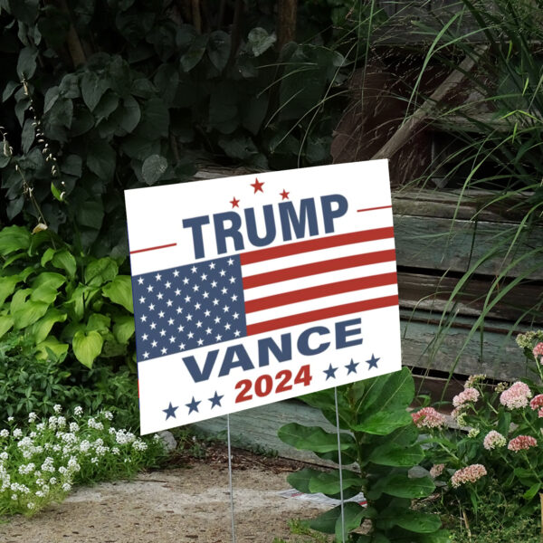 Trump Vance 2024 Yard Sign,Donald Trump, Trump Supporter Yard Sign2