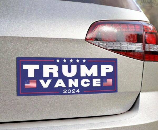 Trump Vance Car Magnet, Vote Republican Car Magnet, 47 Bumper Sticker Magnet, Magnetic Republican Car Sticker, Election 2024,Republican Gift1