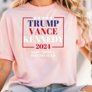 Trump Vance Kennedy Shirt Make America Healthy Again Donald Trump JD Vance Shirt, Trump for 2024, Trump For The People, Republican Shirt1