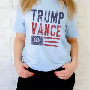 Trump Vance Shirt, Trump Shirt, American Flag Shirt, Pro America Shirt, Trump Vance 2024 Shirt, Trump Fight Shirt2