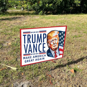 Trump Yard Sign, Trump Vance 2024 America Yard Sign , Trump for President 1