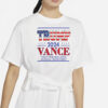 Trump vance not friends with school shooters 2024 T-shirt