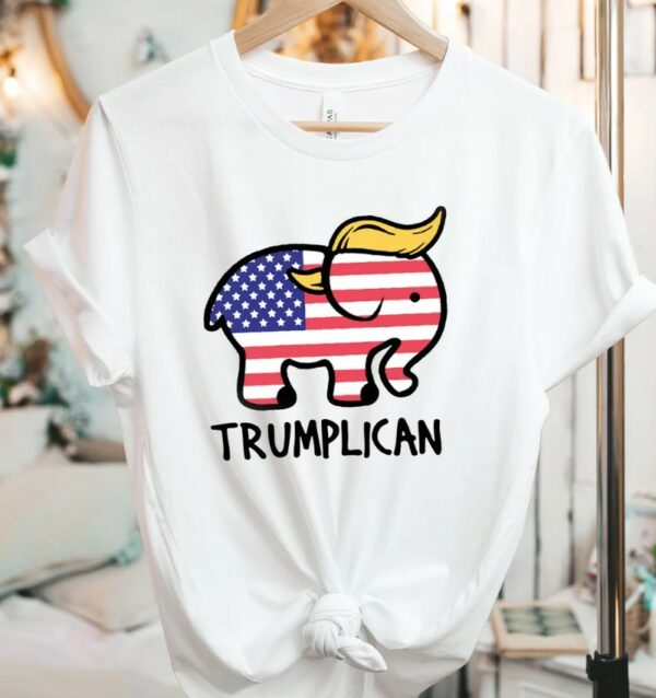 Trumplican Shirt,Elephant Trump Shirt,Funny Republican Shirt,Ultra Maga 2024 Shirt,Gift For Republican,Donald Trump Shirt,2024 Elections Tee