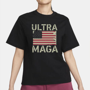 Ultra Maga Shirt, American Flag Shirt, Vote Red T-Shirts2