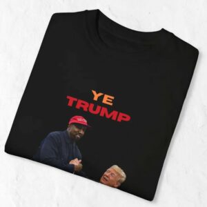 Unisex Trump & Kanye West T-Shirt - Political Statement Tee - Bold Graphic Design - Perfect Gift for Fans1