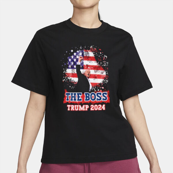 Unisex Trump The Boss Fight T shirts2