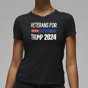 Veterans for Trump 2024 Men's Oversized T-Shirts Cotton Washed Summer Vintage Tee Loose Fit Short Sleeve T Shirts3