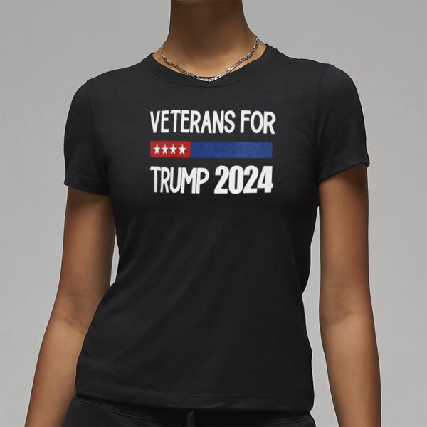 Veterans for Trump 2024 Men's Oversized T-Shirts Cotton Washed Summer Vintage Tee Loose Fit Short Sleeve T Shirts3