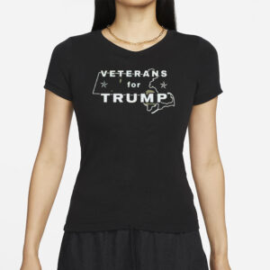 Veterans for Trump T-Shirt, Massachusetts for Trump, Military Camo Unisex Jersey Short Sleeve Tee