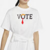 Vote for Trump T-Shirt with Neck Tie and Hair