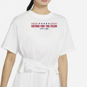 Voting For The Felon Unisex Jersey Tank, Trump Tank, Patriotic Tee, Election Shirt, Republican Gift, America Shirt, Political T-Shirt