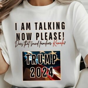 Wait A Minute I'm Talking Now Trump 2024 Shirt Presidential Debate 2024 Tee Political Shirt Trump Vote Gifts Pro Trump Shirt Election Shirt