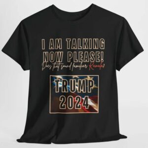 Wait A Minute I'm Talking Now Trump 2024 Shirt Presidential Debate 2024 Tee Political Shirt Trump Vote Gifts Pro Trump Shirt Election Shirt3